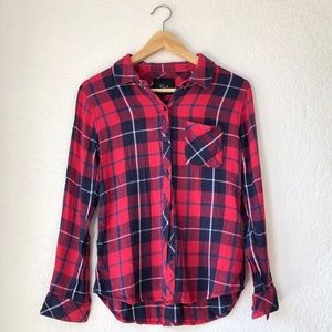 Rails Red White & Blue Plaid Flannel